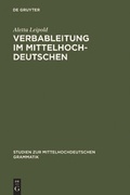 Cover: Verbableitung im Mittelhochdeutschen - De Gruyter