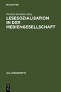 Cover: Lesesozialisation in der Mediengesellschaft - De Gruyter