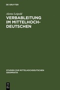 Cover: Verbableitung im Mittelhochdeutschen - De Gruyter