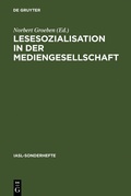 Cover: Lesesozialisation in der Mediengesellschaft - De Gruyter
