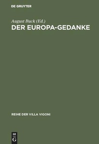 Enlarge image Cover: Der Europa-Gedanke - De Gruyter