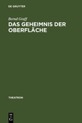 Cover: Das Geheimnis der Oberfl&auml;che - De Gruyter
