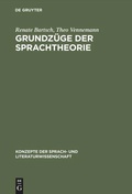 Cover: Grundz&uuml;ge der Sprachtheorie - De Gruyter