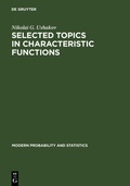 Cover: Selected Topics in Characteristic Functions - De Gruyter