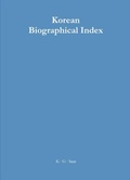 Cover: Korean Biographical Index - De Gruyter Saur