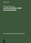 Cover: Aufkl&auml;rung und Humanismus - De Gruyter