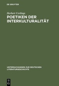 Cover: Poetiken der Interkulturalit&auml;t - De Gruyter