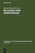 Cover: Bildung und Konfession - De Gruyter