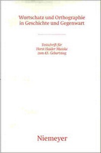 Abbildung von: Wortschatz und Orthographie in Geschichte und Gegenwart - De Gruyter