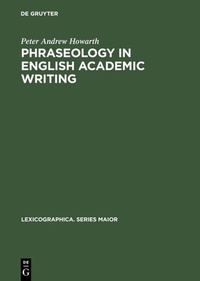 Abbildung von: Phraseology in English Academic Writing - De Gruyter