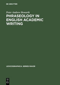 Abbildung von: Phraseology in English Academic Writing - De Gruyter