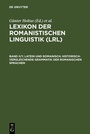 Bild: Latein und Romanisch: Historisch-vergleichende Grammatik der romanischen Sprachen - De Gruyter