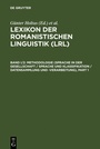 Bild: Methodologie (Sprache in der Gesellschaft / Sprache und Klassifikation / Datensammlung und -verarbeitung) - De Gruyter