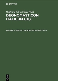 Abbildung von: Derivati da nomi geografici (F-L) - De Gruyter