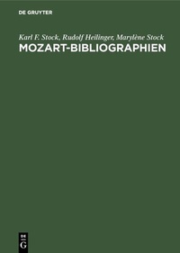 Abbildung von: Mozart-Bibliographien - De Gruyter Saur