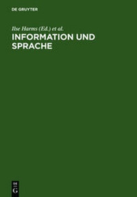 Abbildung von: Information und Sprache - De Gruyter