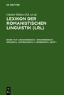 Bild: Lexikon der Romanistischen Linguistik (LRL) / Aragonesisch / Navarresisch, Spanisch, Asturianisch / Leonesisch - De Gruyter