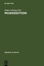 Cover: Musikedition - De Gruyter