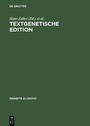 Cover: Textgenetische Edition - De Gruyter