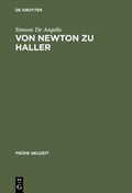 Cover: Von Newton zu Haller - De Gruyter