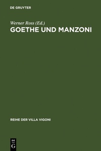 Enlarge image Cover: Goethe und Manzoni - De Gruyter