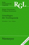 Cover: Grundlagen der Textlinguistik - De Gruyter
