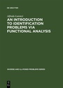 Cover: An Introduction to Identification Problems via Functional Analysis - De Gruyter