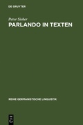 Cover: Parlando in Texten - De Gruyter
