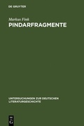 Cover: Pindarfragmente - De Gruyter