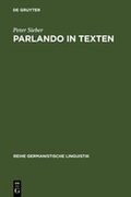 Cover: Parlando in Texten - De Gruyter
