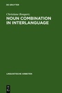Cover: Noun Combination in Interlanguage - De Gruyter