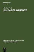 Cover: Pindarfragmente - De Gruyter