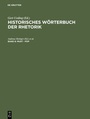Cover: Historisches W&ouml;rterbuch der Rhetorik / Must - Pop - De Gruyter