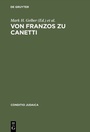 Cover: Von Franzos zu Canetti - De Gruyter