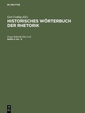 Cover: Historisches W&ouml;rterbuch der Rhetorik / Hu - K - De Gruyter