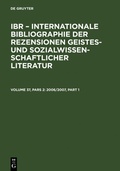 Cover: 2006/2007 - De Gruyter Saur