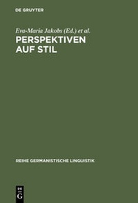 Abbildung von: Perspektiven auf Stil - De Gruyter