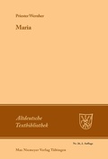 Cover: Maria - De Gruyter