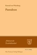 Cover: Pantaleon - De Gruyter