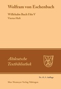 Cover: Willehalm Buch I bis V - De Gruyter