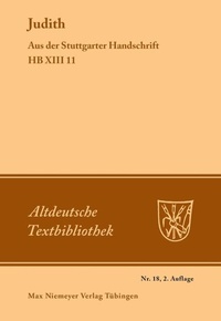Enlarge image Cover: Judith - De Gruyter
