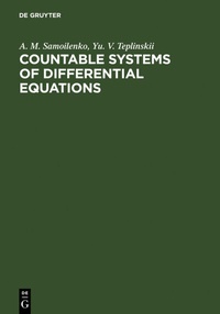 Enlarge image Cover: Countable Systems of Differential Equations - De Gruyter