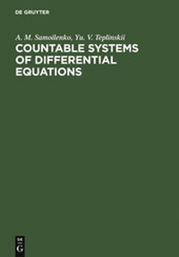 Enlarge image Cover: Countable Systems of Differential Equations - VSP International Science Publishers