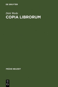 Abbildung von: Copia librorum - De Gruyter