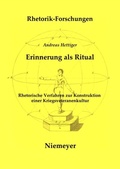 Cover: Erinnerung als Ritual - De Gruyter