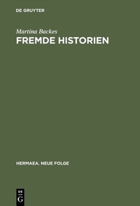 Enlarge image Cover: Fremde Historien - De Gruyter