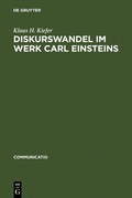Cover: Diskurswandel im Werk Carl Einsteins - De Gruyter