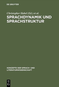 Enlarge image Cover: Sprachdynamik und Sprachstruktur - De Gruyter