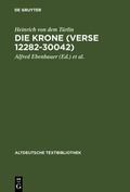 Cover: Die Krone (Verse 12282-30042) - De Gruyter
