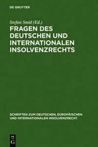 Abbildung von: Fragen des deutschen und internationalen Insolvenzrechts - De Gruyter